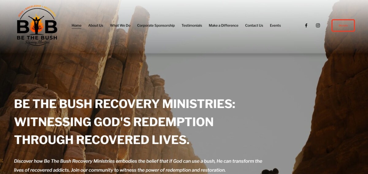 Be The Bush Recovery Ministries